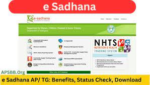 Esadhana AP & TG’s NHTS Data Entry Status and Report Download
