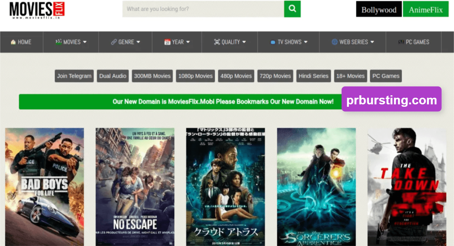 Moviesflix: Download Bollywood & Hollywood Blockbusters in 1080p for Free on Moviesflix