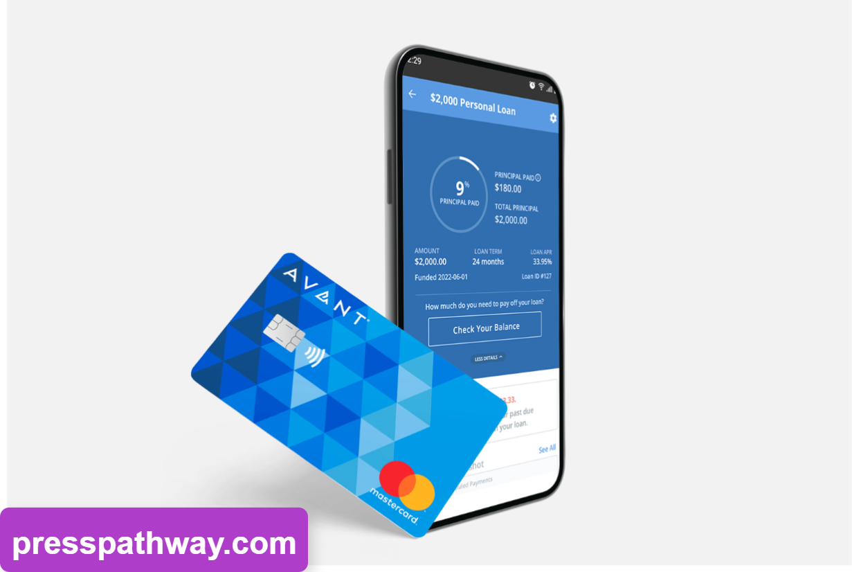 Avant Credit Card Mobile App