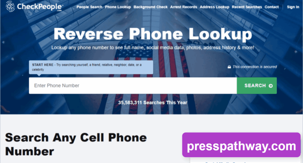 Removing CheckPeople Information via Phone Call